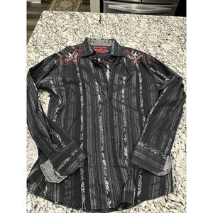 Apricottree 4XL‎ Sleeve Embroidered